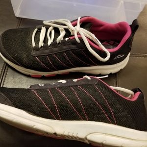 ABEO Lite black and pink sneakers - size 8.5